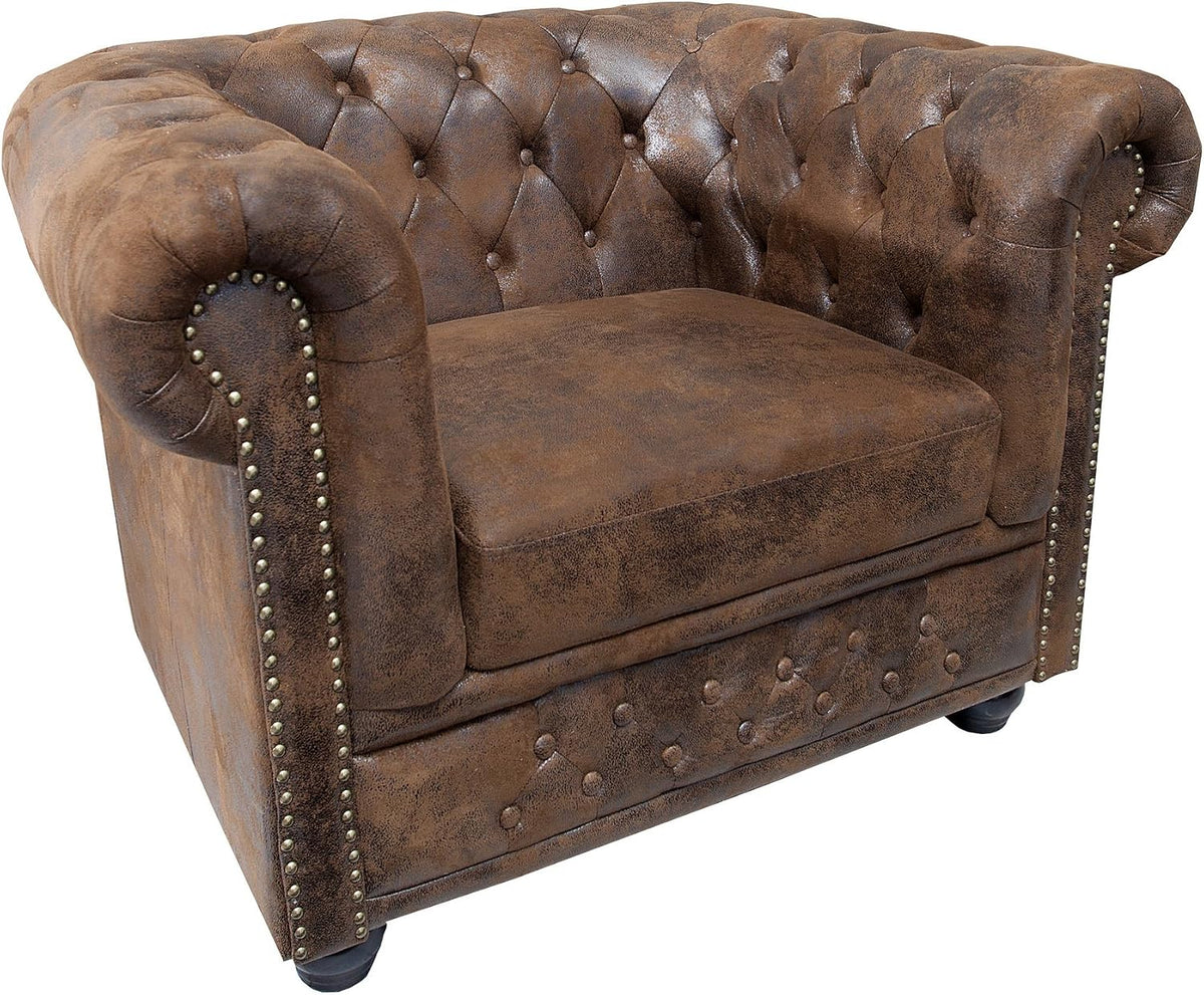 Sessel Edler Chesterfield, invicta INTERIOR