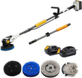 Batavia Schrubber & Bürsten, 18V Twin Brush Akku-Reinigungsbürste - 4, 0Ah Akku, 4 Bürsten
