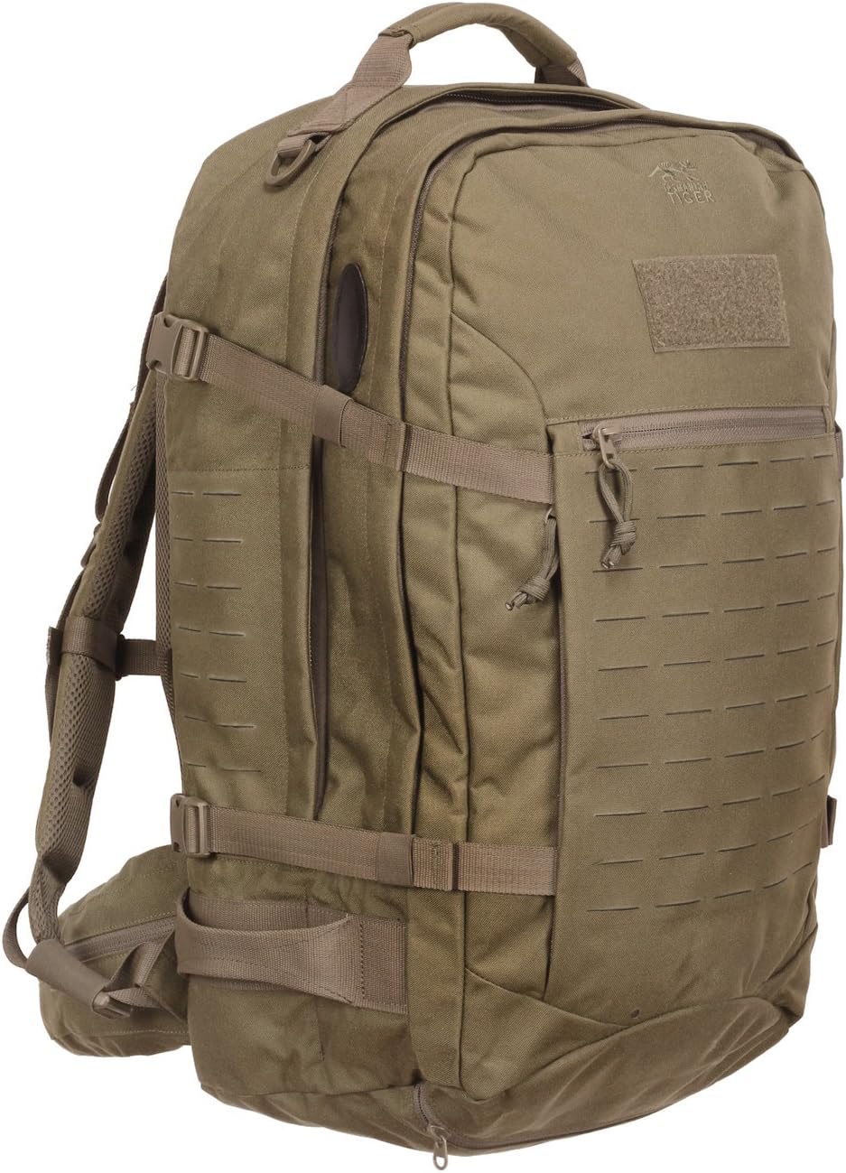 Tasmanian Tiger Wanderrucksäcke, TT Rucksack Mission Pack MKII Molle-Kompatibler Outdoor Wander-Rucksack mit vielen Fächern 37 Liter Volumen