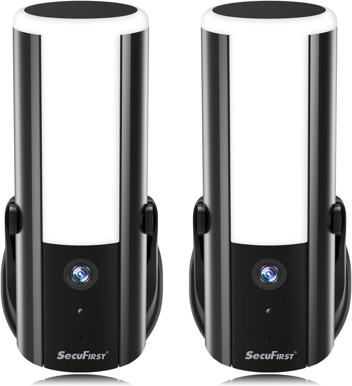 SecuFirst Wandleuchte Kamera, 900LM, 10W, 2 STK