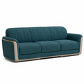 3-Sitzer Sofa Stoff Blau 220cm