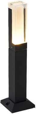 LUOYAOB Pfostenlichter, Außenbereich Pfostenleuchten Moderne Aluminium-Säulenleuchte for den Außenbereich, LED-Acryl-Parkstraßen-Säulenlampe