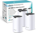 TP-Link S1900 WLAN (3er AC1900 Deco Mesh Set Pack) Dual Band Router, & Repeater, 3X Gigabit Ports für Jede Einheit