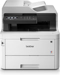 Brother Laser, MFC-L3770CDW, Farbig, Kompaktes 4-in-1 Farb-Multifunktionsgerät (24 Seiten/Min.) weiß