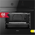 Amica Einbau Backofen, 68 L 59, 5 × 59, 5 × 57, 5 cm Steam Clean ABE 94110 S