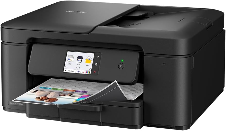 Brother Tintenstrahl, DCP-J1460DW 3-in-1 Tinten-Multifunktionsgerät mit WLAN
