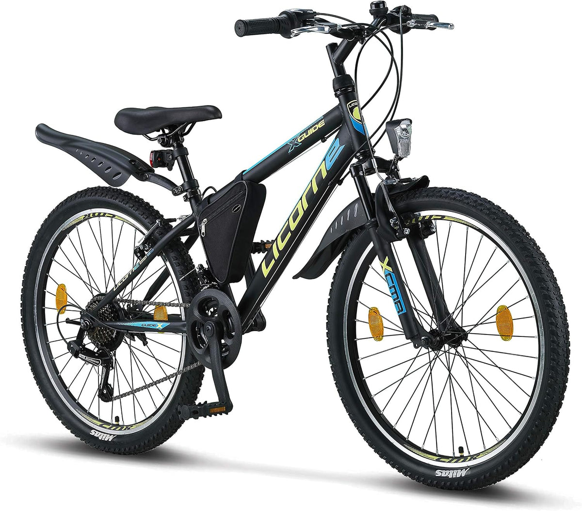 Licorne Bike Mountainbike,   Guide Premium Mountainbike in 20, 24, 26, 27.5 und 29 Zoll Fahrrad für Mädchen Jungen Herren und