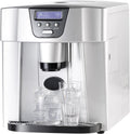 Rosenstein & Söhne Eiswürfel Maschinen Eiswürfelmaschine, Eis- und Wasserspender (Versandrückläufer) (Wasserspender mit Eiswürfel, Eiswürfel Spender