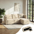 Sofa Modulares, L-Form Ecksofa 215 cm breit, JUMMICO