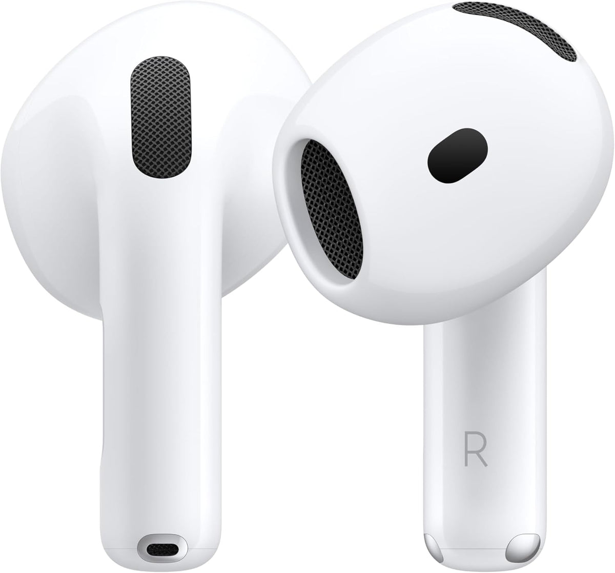 Apple Produkt, AirPods 4 Kabellose Kopfhörer, Bluetooth Kopfhörer, Personalisiertes 3D Audio, Schutz vor Schweiß und Wasser, USB-C Ladecase, H2 Chip