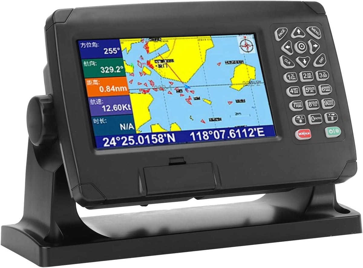 Tbest 7-Zoll-GNSS- Kartenplotter, mit BDS GPS Dual Mode IP65 Wasserdicht