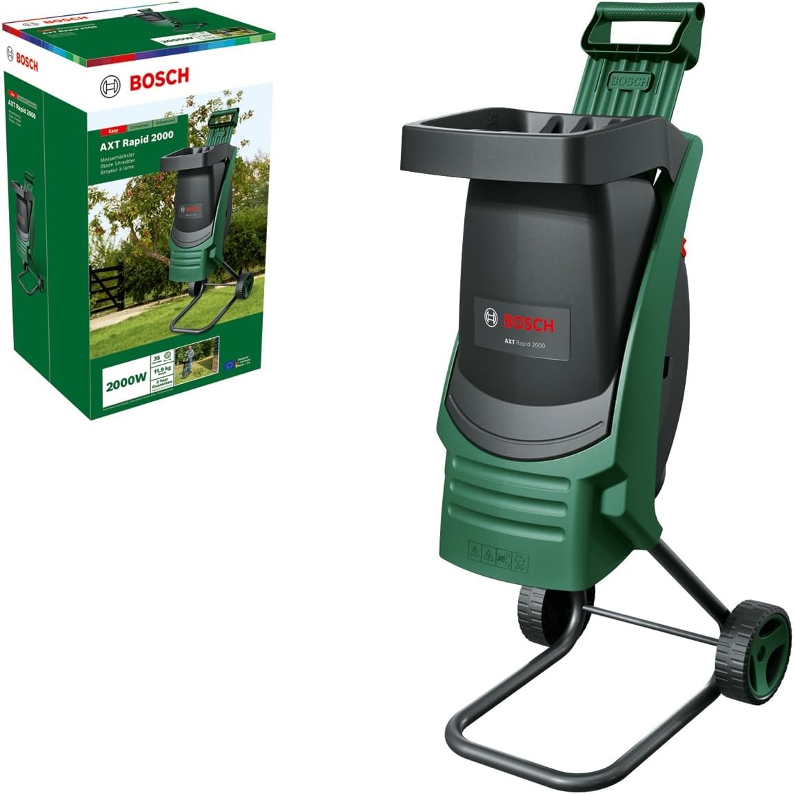Bosch Häcksler & Mulcher, AXT Rapid 2000 Häcksler