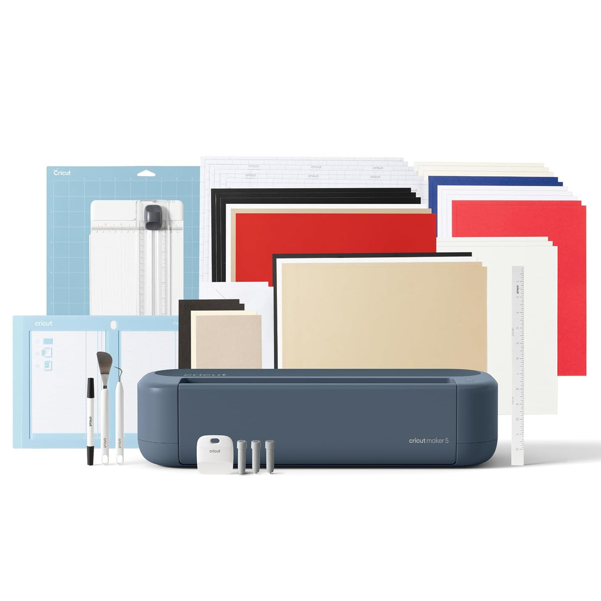Cricut Stanzer, Maker™ 5 Essential Bundle + digitale Inhalte