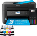 Epson Tintenstrahl, EcoTank ET-3850 A4-Multifunktions-Wi-Fi-Tintentankdrucker, mit einem im Lieferumfang enthaltenen Vorrat an Tinten bis zu 3 Jahren