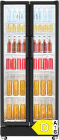 Kühlschrank ® Glastür-, 545 L, MultiAirflow, LED, KSG 7294, Bomann