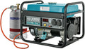 K&S Könner&Söhnen Stromgenerator, KS 3000G Generator 3000 W, Benzin-LPG Stromerzeuger 4-Takt