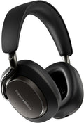 Bowers & Wilkins Noise-Cancelling-Kopfhörer, Schnellladefunktion, 30 Stunden hochauflösende Wiedergabe & Mikrofon - Onyx Schwarz