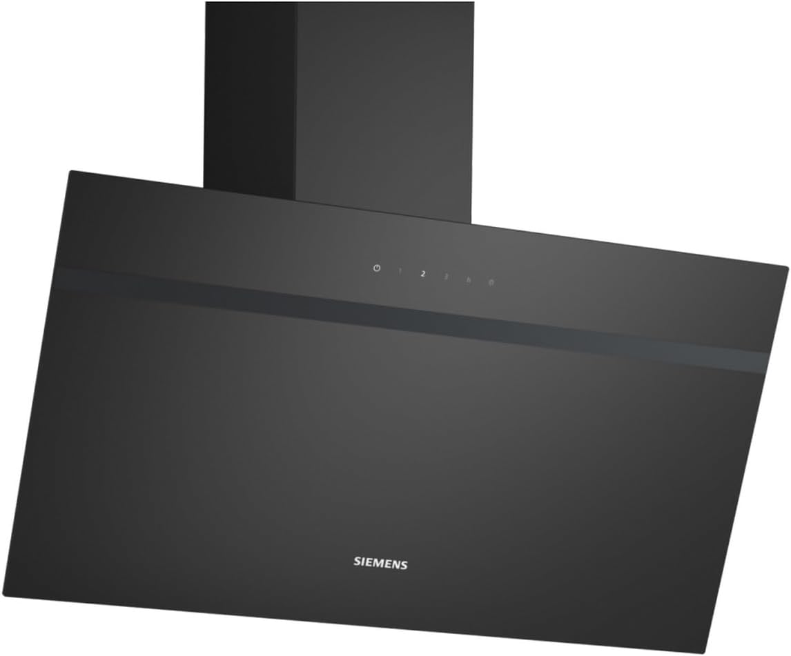Siemens Wandhauben, iQ100 Integrierte Wandesse 80 cm Schwarz LC85KDK60