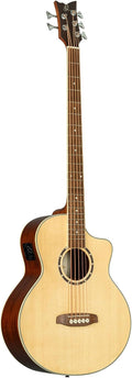 Ortega Guitars Kontrabässe, Bass Elektro-Akustisch 5-Saitig, Deep Series, Fichte, Sapele, Natur (D7CE-5)