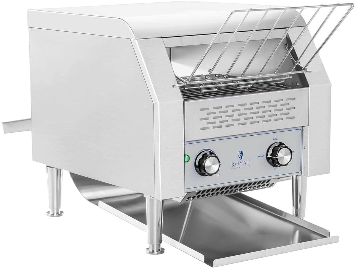 Royal Catering Mini-Backofen, - RCKT-1940 - Durchlauftoaster - Edelstahl