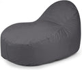 Outbag XL Slope Plus (anthrazit) Der Outdoor- Sitzsack, für den Garten und die Terrasse Ganzjährig Outdoor geeignet