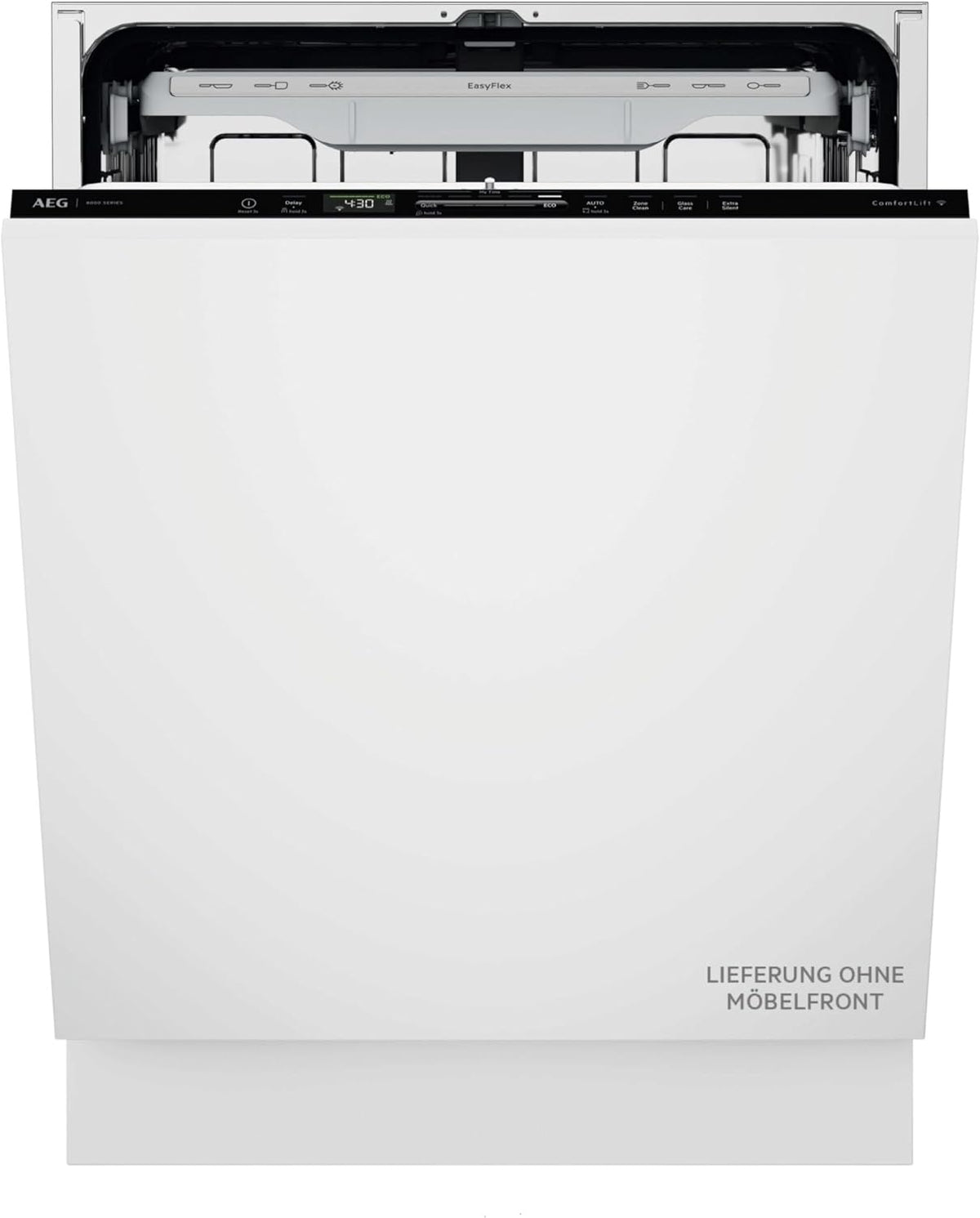 Tischgeschirrspüler, Vollintegrierter 8000 Geschirrspüler, 60cm, smarte WiFi Spülmaschine, vielseitige Körbe & sichere Glasreinigung