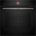 Bosch HBG7221B2 8 Serie Smarter Einbau- Backofen, 60 × 60 cm, Made in Germany, Hydrolyse Reinigung, Air Fry, Assist Automatikprogramme, 3D Heißluft