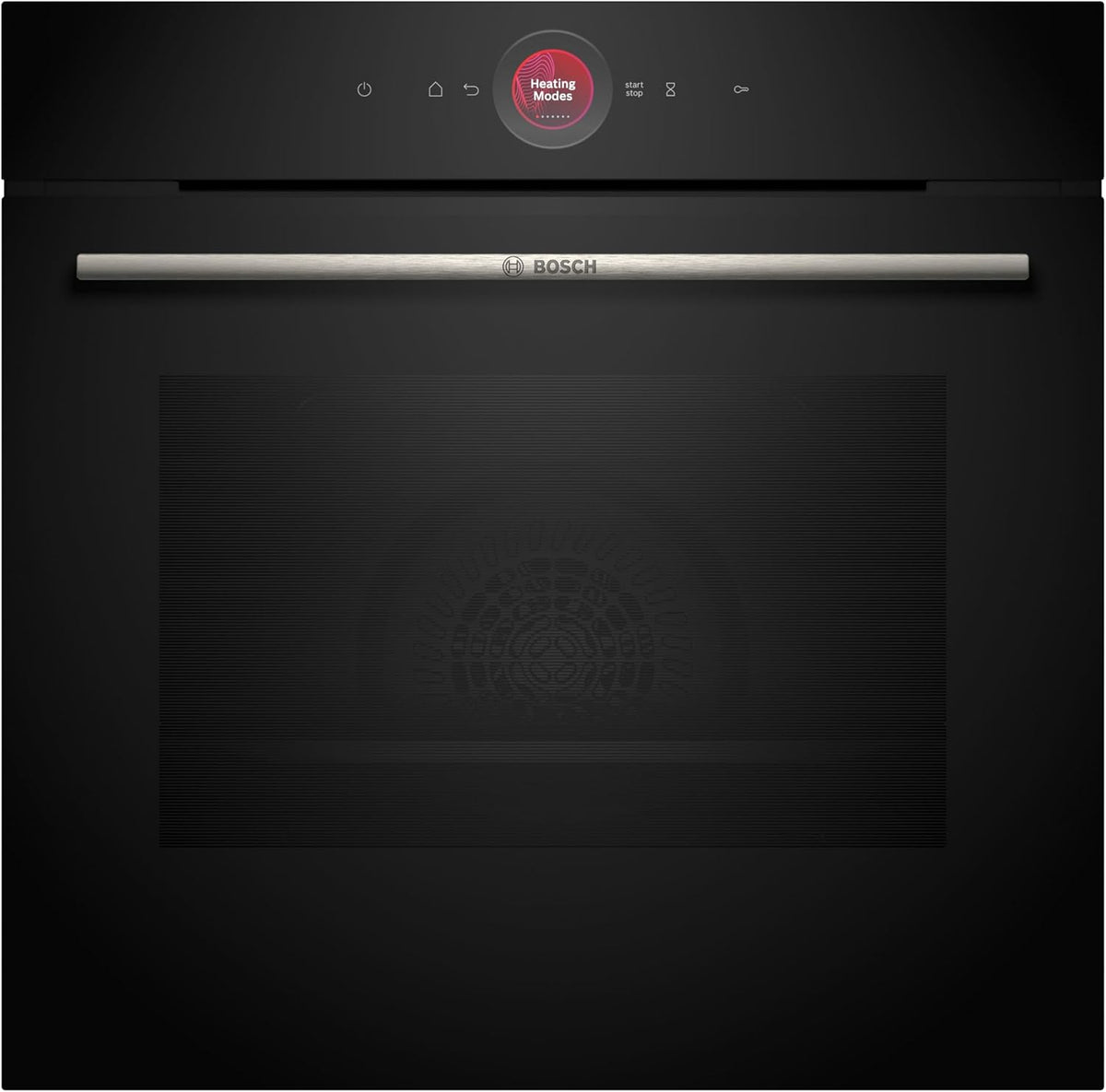 Bosch HBG7221B2 8 Serie Smarter Einbau- Backofen, 60 × 60 cm, Made in Germany, Hydrolyse Reinigung, Air Fry, Assist Automatikprogramme, 3D Heißluft