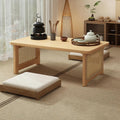 Schreibtisch Faltbare Japanische Bambus Niedrige Kaffeetisch Holz Faltbare Tisch Zum Sitzen Auf Dem Boden Tragbarer Tatami