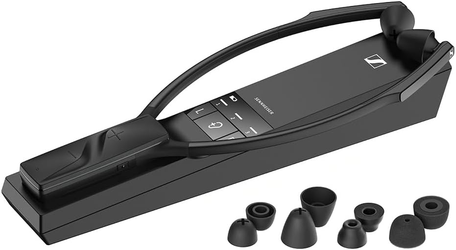 Sennheiser Funk-Kopfhörer, Der kabellose, digitale TV-Kopfhörer RS 5200 von, Kristallklarer Sound, drei verschiedene Hörprofile