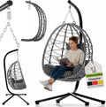Hängesessel ®, Aria mit Gestell höhenverstellbar, Juskys