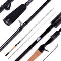 ZECK Spinn-Ruten, Angelrute Barsch-Alarm Baitcast - BA Cast BFS 224cm