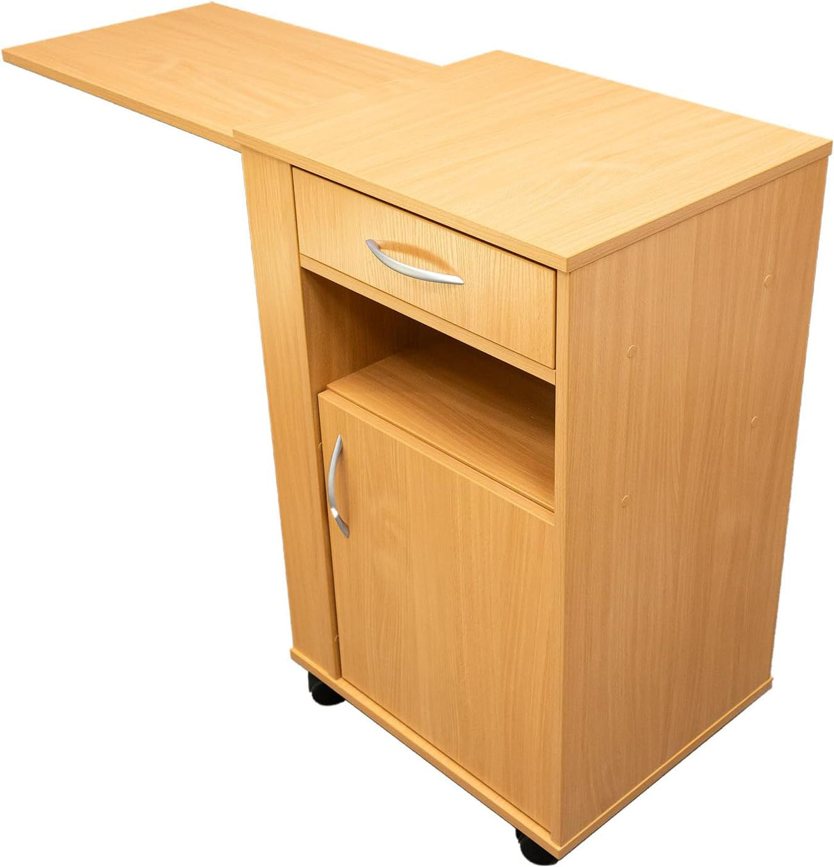Tisch Nacht, Rollen, Ergonomisch Buche, KESSLER PRO