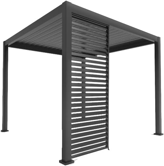 Pergola, 93 × 236 cm, Windschutz, Sonnenschutz, Sichtschutz Paneel, Green Spirit