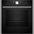 Neff B64FT33N0 90 N Einbau-Dampf Backofen, Slide&Hide, Full Touch TFT-Display, Multipoint Bratenthermometer, Soft Open & Close, Schwarz