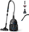 PHILIPS Staubsauger,   Beutelloser Staubsauger 7000 Serie LED, Schwarz, 900