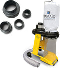 BAMATO Luftreiniger-Ersatzfilter, Absauganlage AB-550 Späneabsaugung Staubabsaugung 230V 50L
