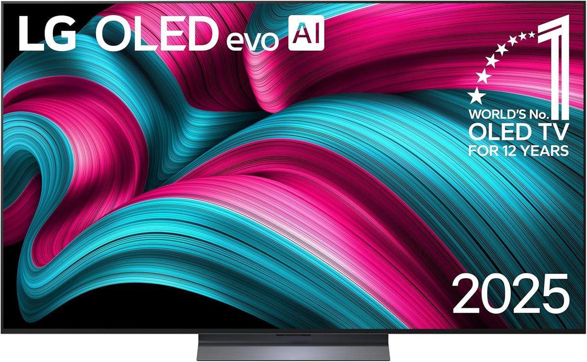 LG Fernseher, OLED65C54LA TV 65 Zoll (165 cm) 4K OLED evo AI TV (α9 Gen8 4K AI Prozessor, webOS 25