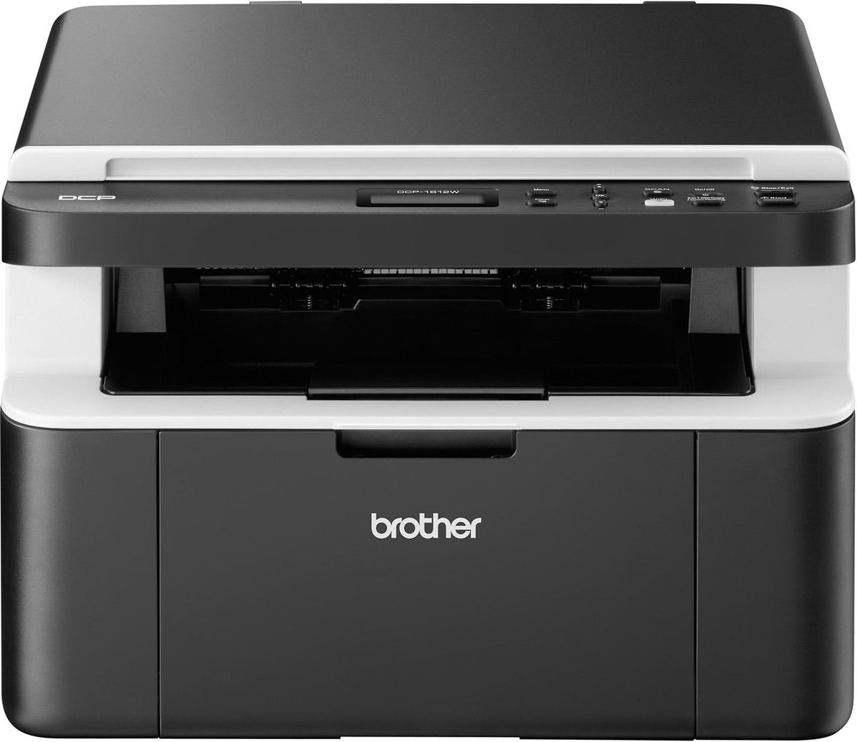Brother DCP-1612W 3-in-1 Monochrom Kompaktes Multifunktionsgerät ( Laser, drucker, digitaler Kopierer, Farbscanner, 2.400 × 600 DPI, USB 2.0