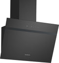 Siemens Wandhauben, iQ100 Integrierte Wandesse 60 cm Schwarz LC65KDK60