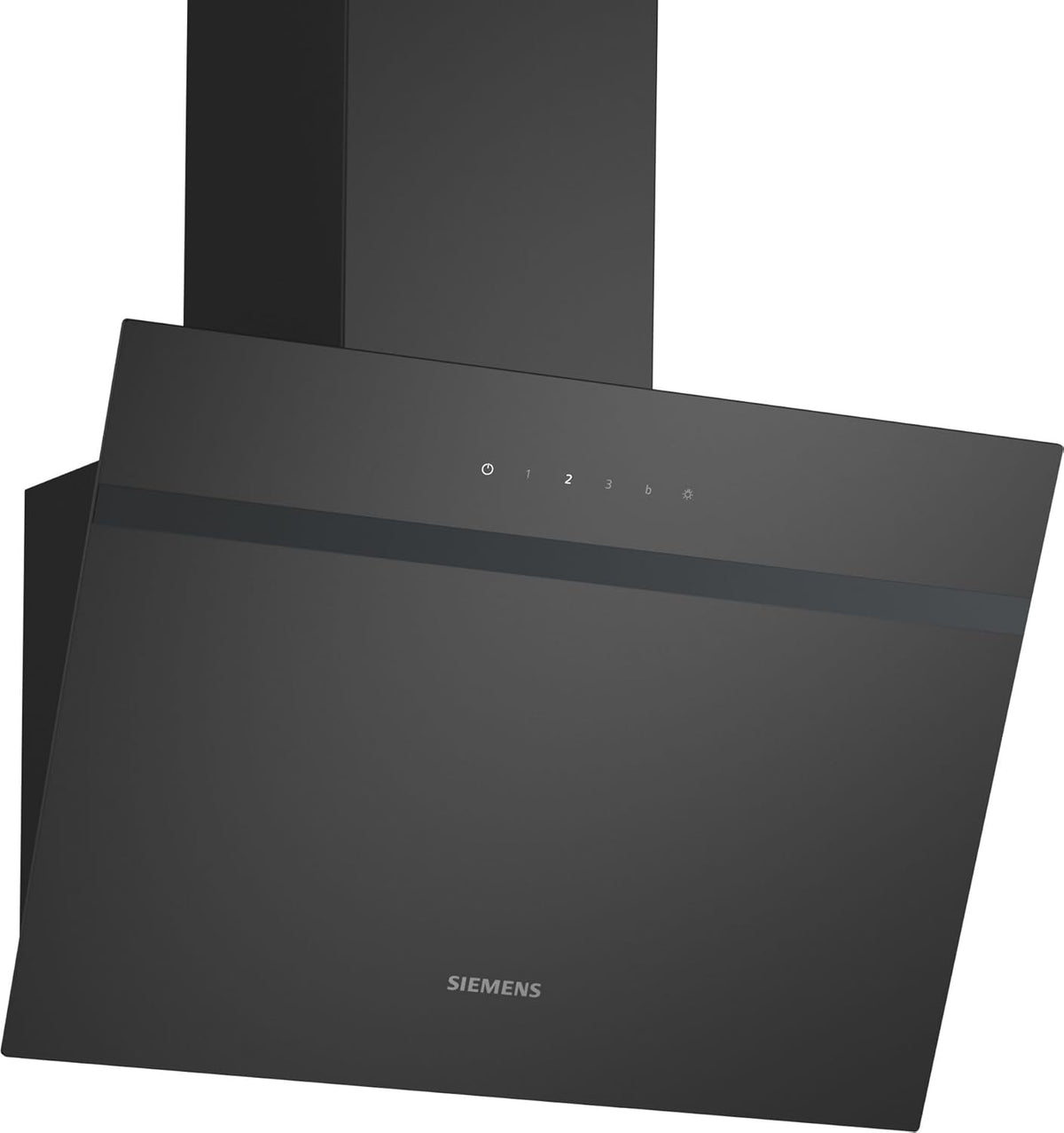 Siemens Wandhauben, iQ100 Integrierte Wandesse 60 cm Schwarz LC65KDK60