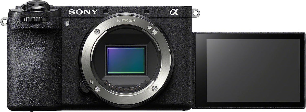 Sony 6700 APS-C Alpha Spiegellose Digitalkamera, (KI-basierter Autofokus, 5-Achsen-Bildstabilisierung, 4k 120p Video