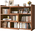 Regal Einziehbare Bücher, aus Holz, Schlafzimmer, Arbeitszimmer(Walnut, 23.2''-43.3''W), Taifuan