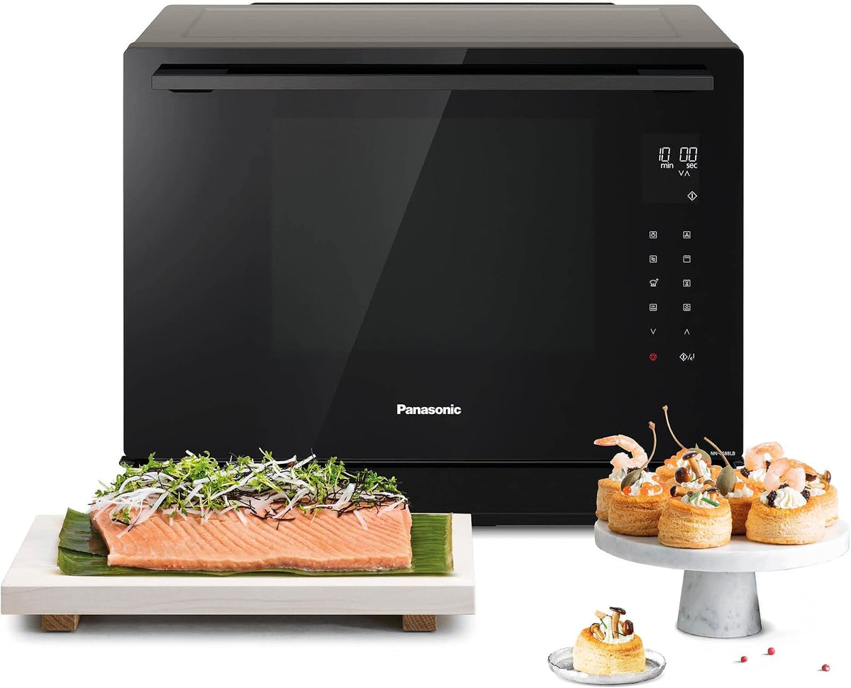 Panasonic Mikrowellen mit Dampffunktion, NN-CS88LBEPG