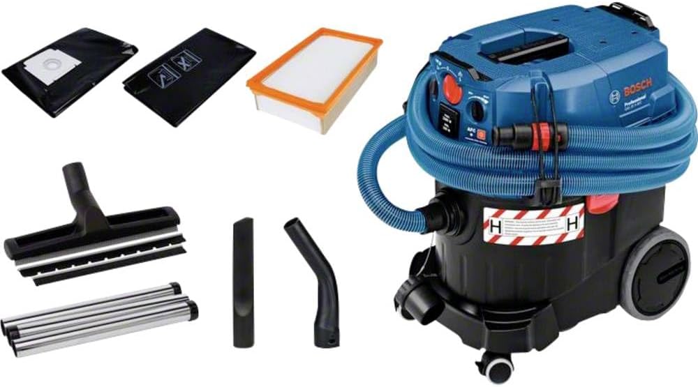 Bosch Professional Nass-Trockensauger, 1.200 Watt, 35 L Behälter, inkl. Schlauch)