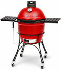 Kamado Joe Holzkohlegrill, ® - Klassisch II Keramischer Außengrill, Rot, 18 inch