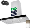 CIARRA Dunstabzugshaube,   CBCS9102 A+++ Dunstabzugshaube 90 cm 709 m³/h Leise 56 dB