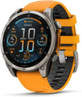 Garmin Aktivitätstracker, Amoled Smartwatch Fenix 8-47 mm