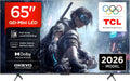 TCL 65T8D LED 65 QD-Mini Zoll Fernseher, 4K Smart TV, Google TV, 144 Hz