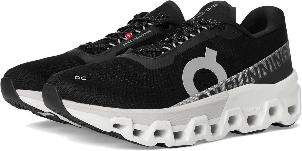 On Straßenlaufschuhe, Cloudmonster 2 3ME10121197 Nero Argento Nero Argento/42